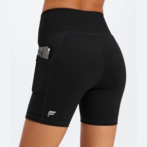Navy Blue Fabletics Biker Shorts